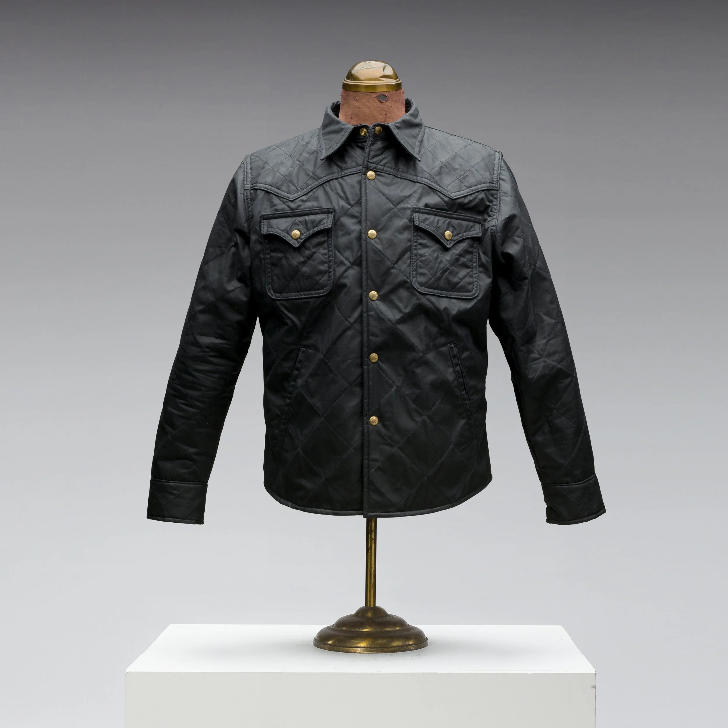 Black Wax Canvas Jacket | Black Bear Brand — Black Bear Brand